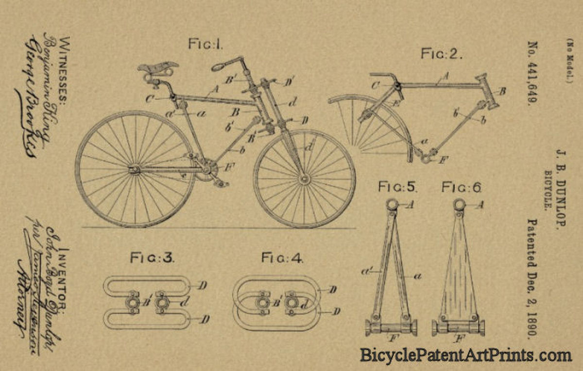 1890 shaft drive bicycle chainless drive