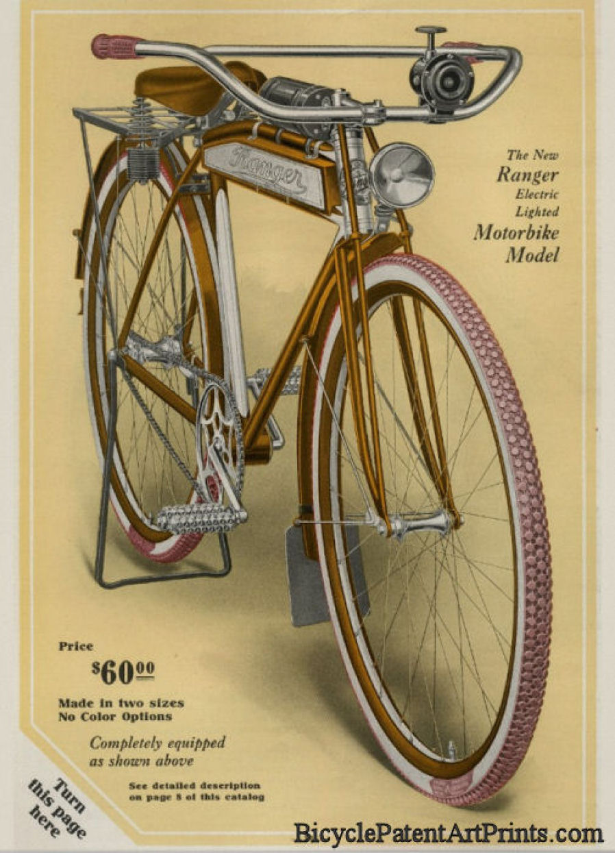 1918 Ranger Bicycles by Mead Cycle Company