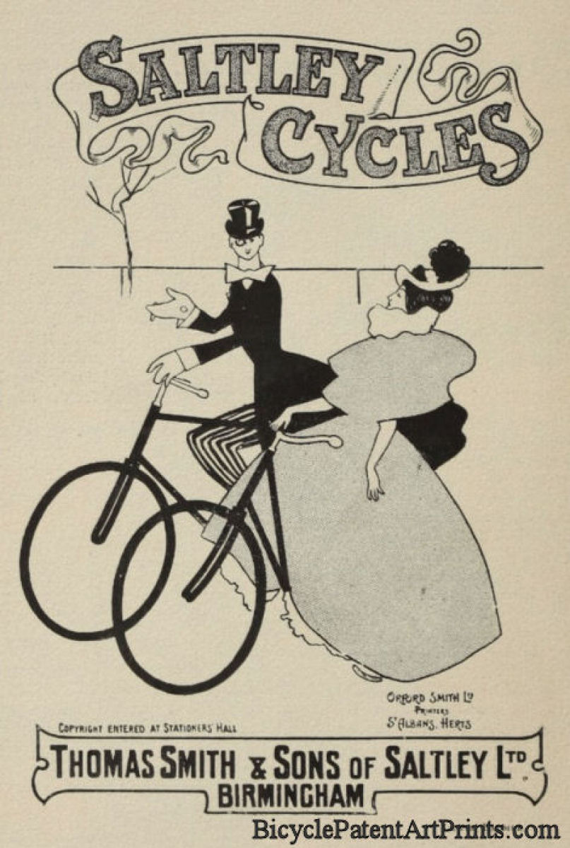 1898 Saltley Cycles Birmingham